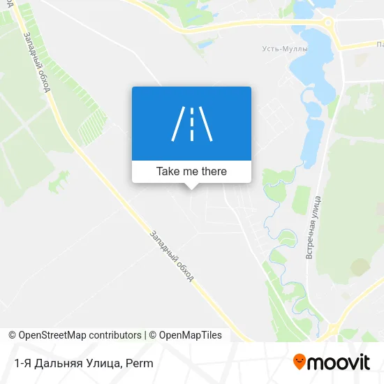 1-Я Дальняя Улица map