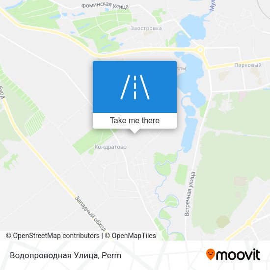 Водопроводная Улица map
