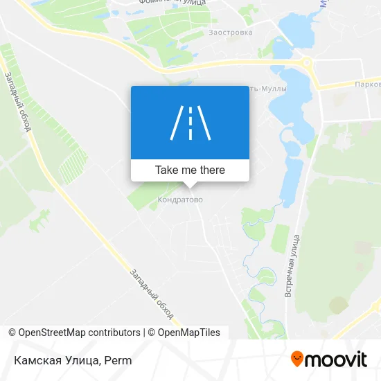 Камская Улица map