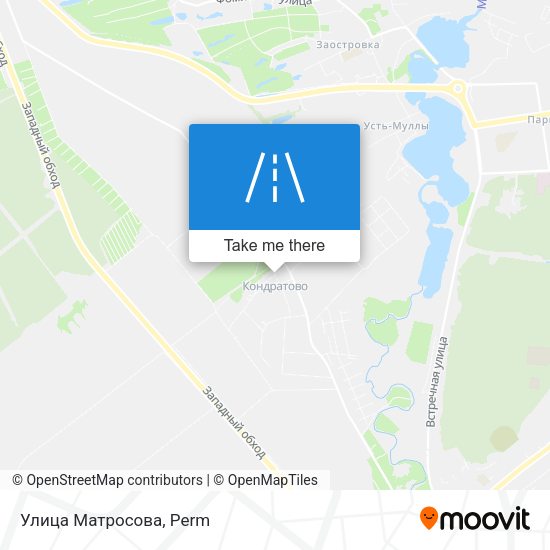 Улица Матросова map