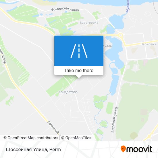 Шоссейная Улица map