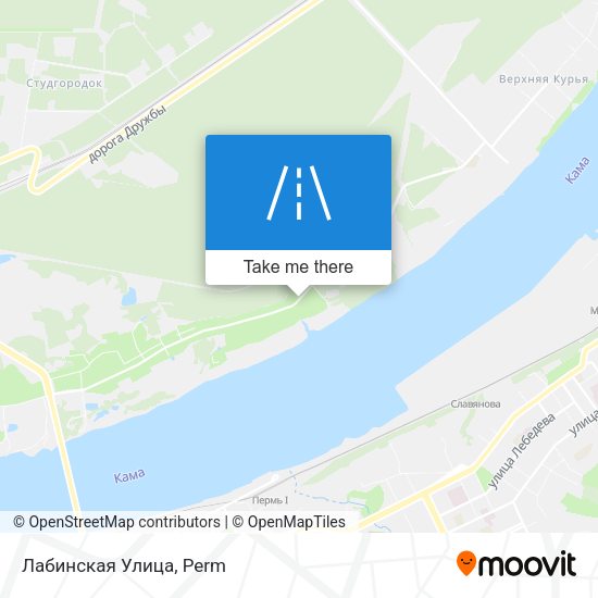 Лабинская Улица map