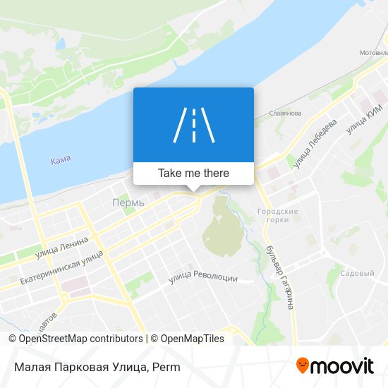 Малая Парковая Улица map