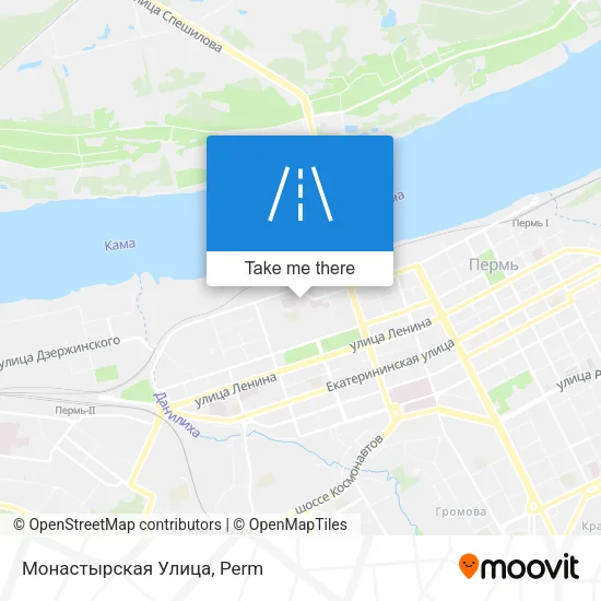 Монастырская Улица map