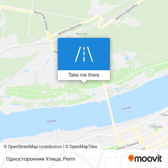 Односторонняя Улица map