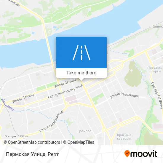 Пермская Улица map