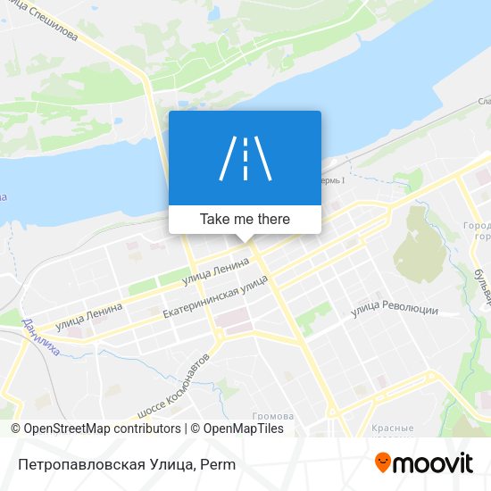 Петропавловская Улица map