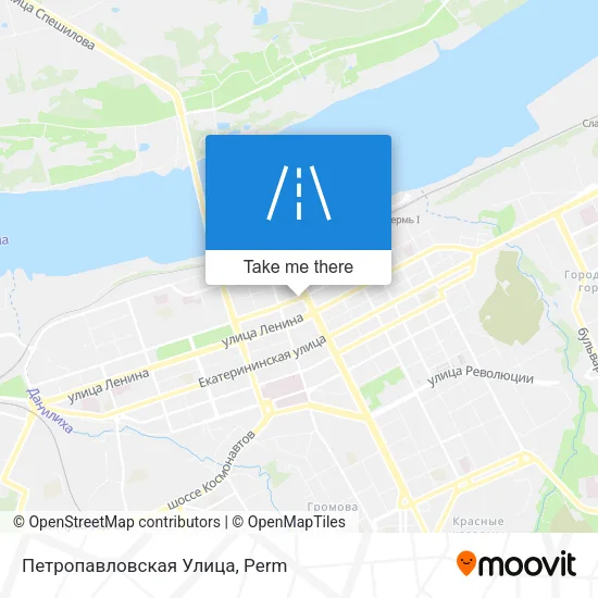 Петропавловская Улица map