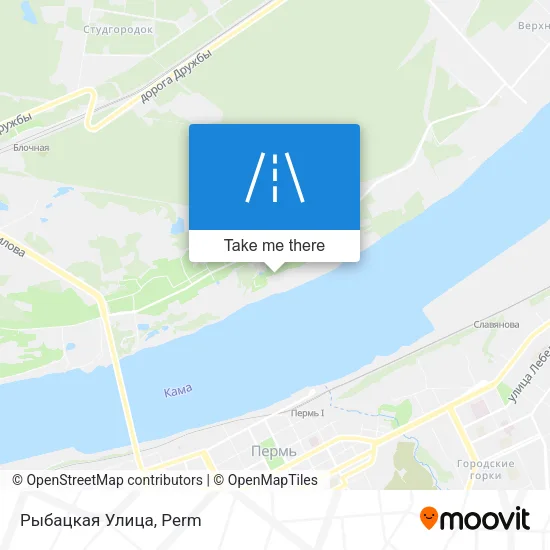 Рыбацкая Улица map