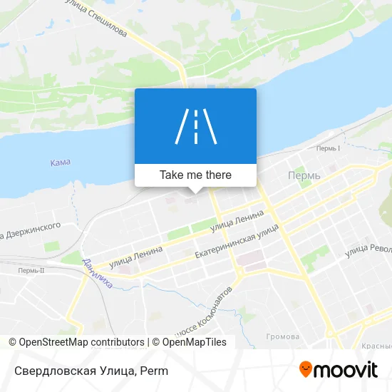 Свердловская Улица map