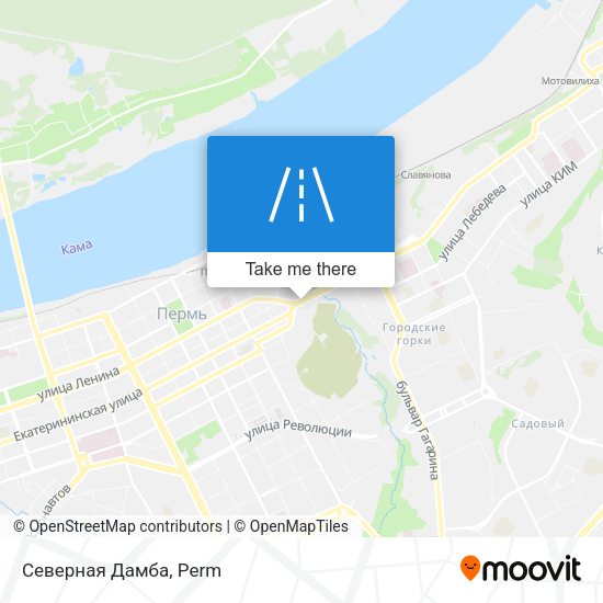 Северная Дамба map