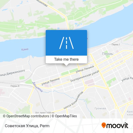 Советская Улица map