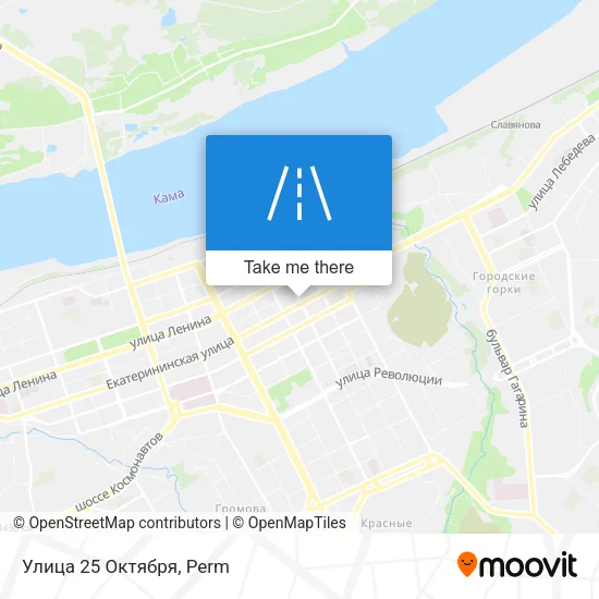 Улица 25 Октября map