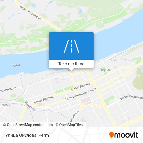 Улица Окулова map