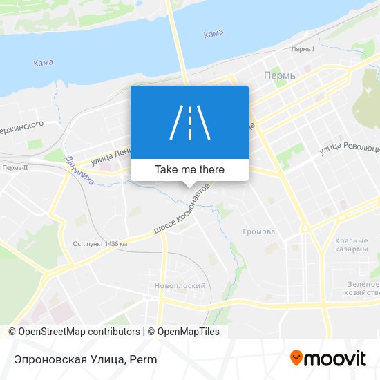 Эпроновская Улица map