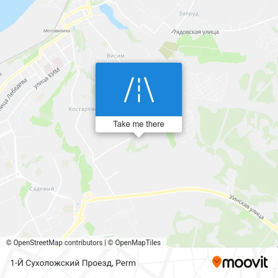 1-Й Сухоложский Проезд map