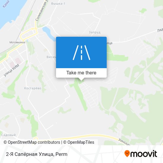 2-Я Сапёрная Улица map
