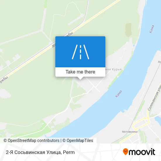 2-Я Сосьвинская Улица map