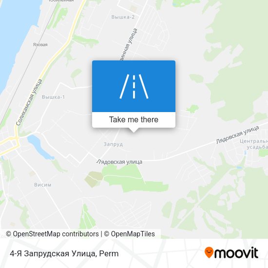 4-Я Запрудская Улица map