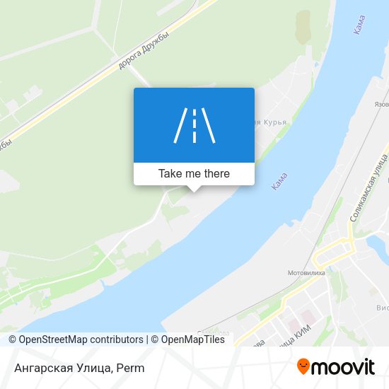 Ангарская Улица map