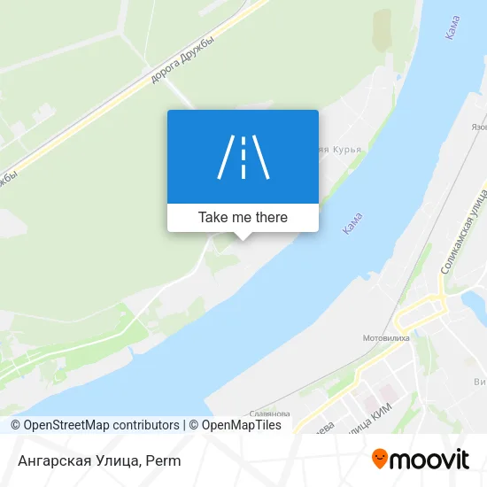 Ангарская Улица map