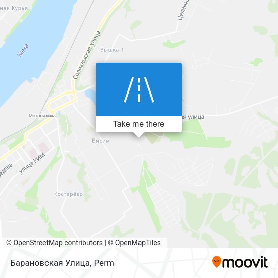 Барановская Улица map