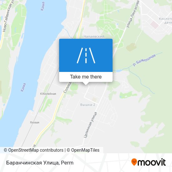 Баранчинская Улица map