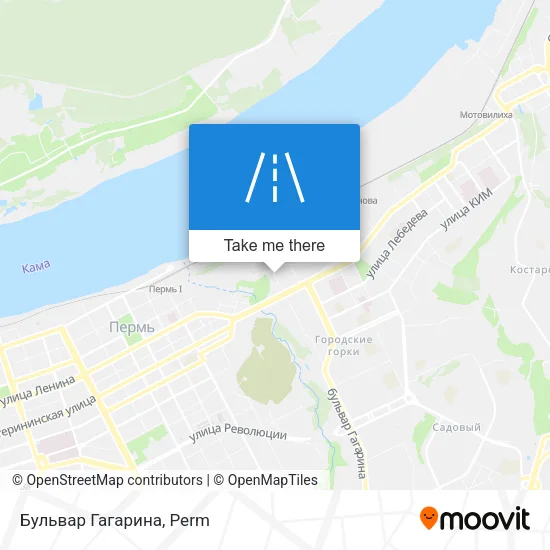 Бульвар Гагарина map