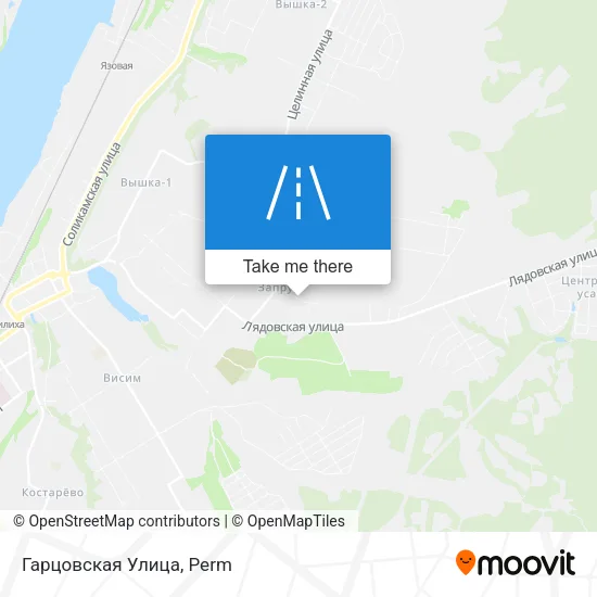 Гарцовская Улица map