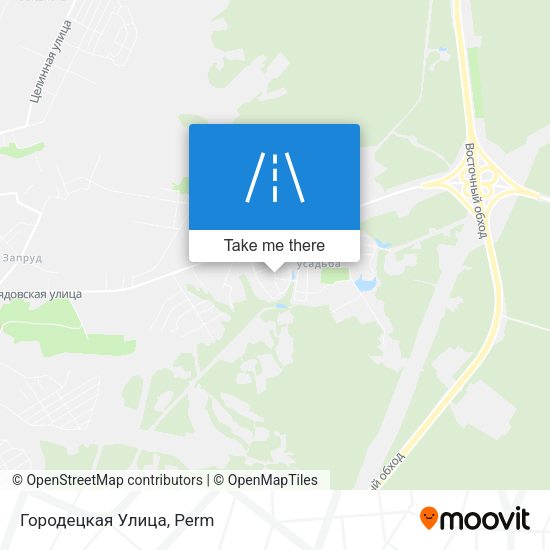 Городецкая Улица map