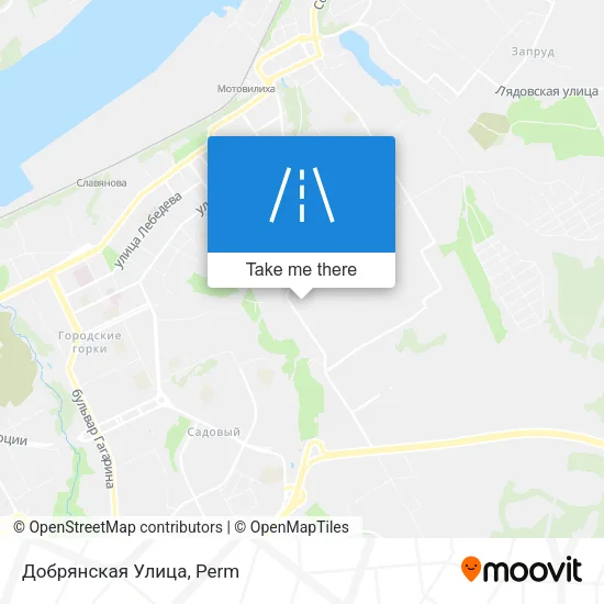 Добрянская Улица map