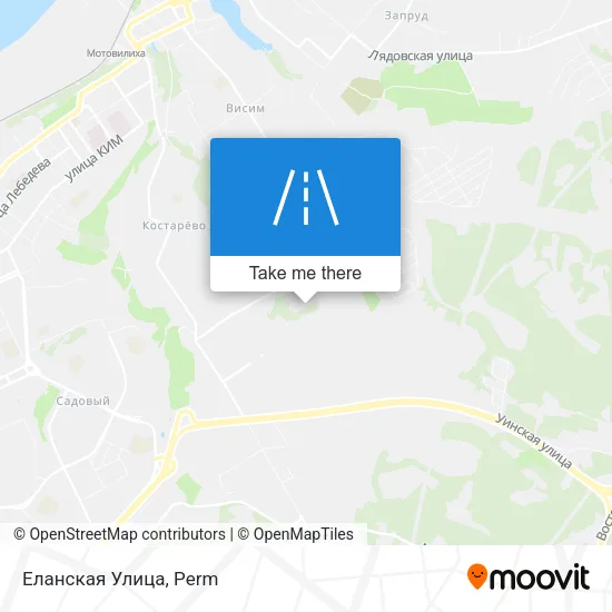 Еланская Улица map