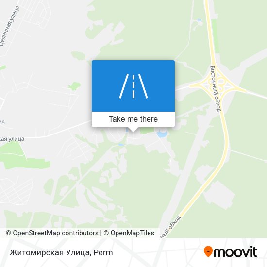 Житомирская Улица map