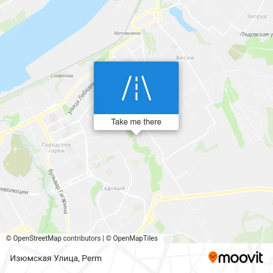 Изюмская Улица map