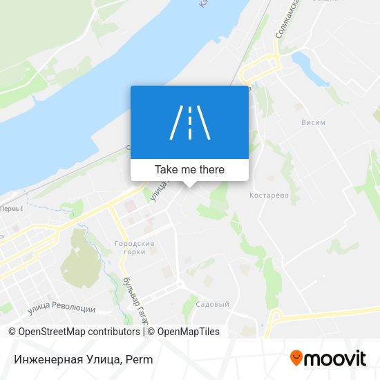 Инженерная Улица map