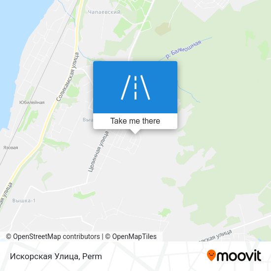 Искорская Улица map