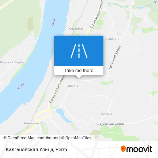 Калгановская Улица map