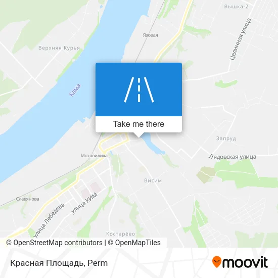 Красная Площадь map