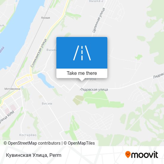 Кувинская Улица map