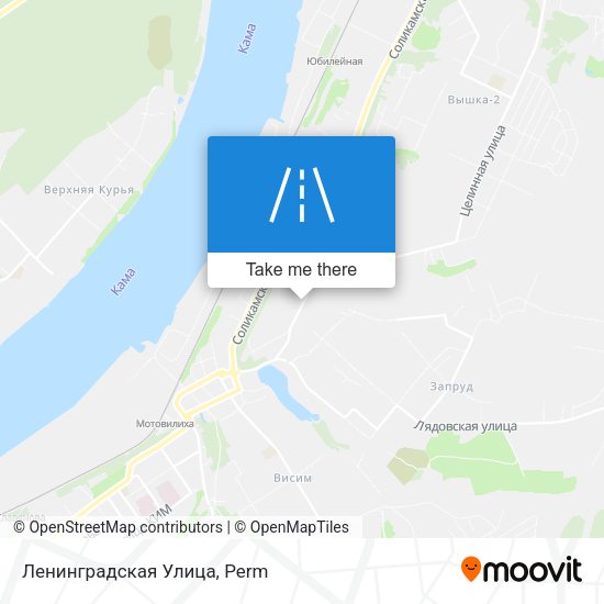 Ленинградская Улица map