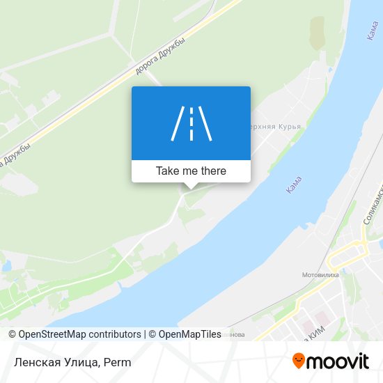 Ленская Улица map