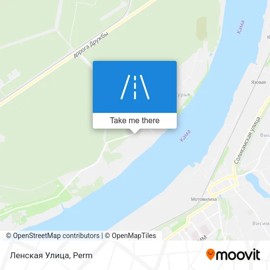 Ленская Улица map