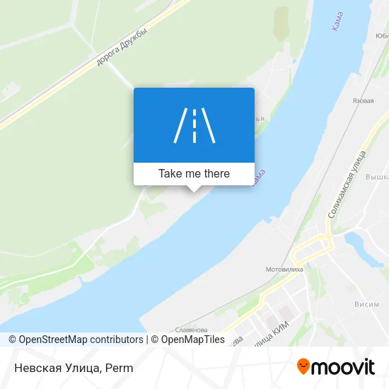 Невская Улица map