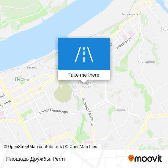 Площадь Дружбы map