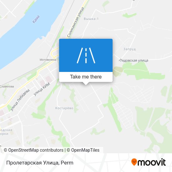 Пролетарская Улица map
