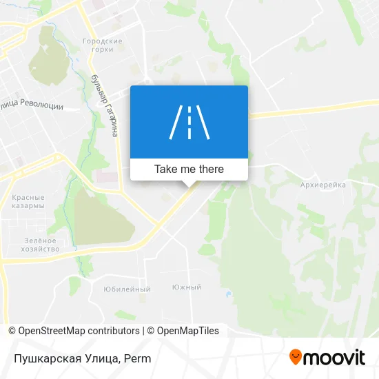 Пушкарская Улица map