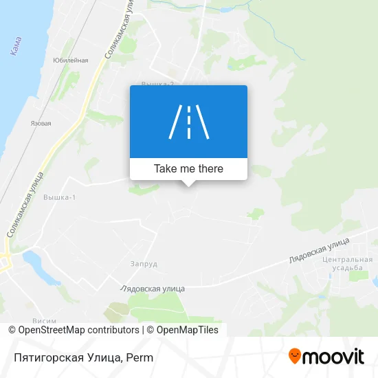 Пятигорская Улица map