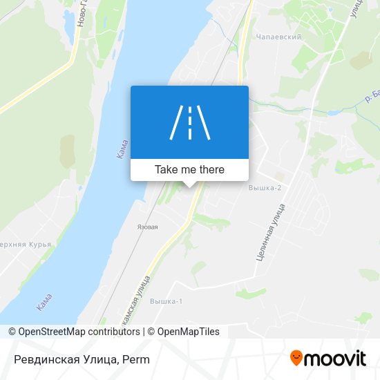 Ревдинская Улица map