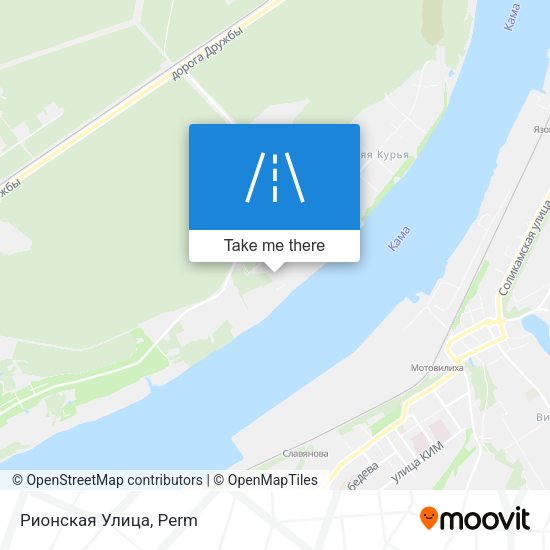 Рионская Улица map