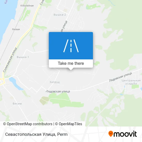 Севастопольская Улица map